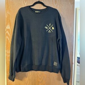 XL Wizarding World of Harry Potter Horcrux Crewneck Black Sweatshirt